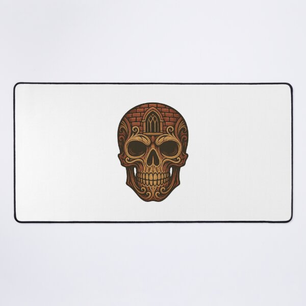 Item preview, Gothic Bastion – The skull made of stone and ornament designed and sold by KnlDsgn.