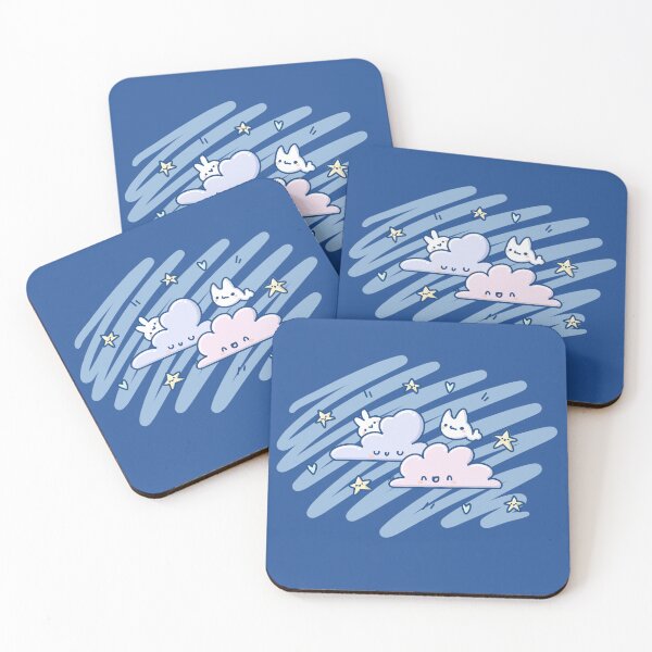 Item preview, Kawaii Clouds | Floating Softness and Smiles designed and sold by Sugar-Bubbles.