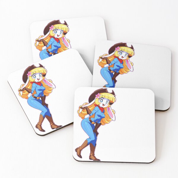 Item preview, white blond bunny furry cowgirl designed and sold by Disparaging_Word.