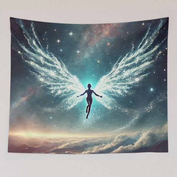 Item preview, The Guardian Angel: Light Beyond the Veil designed and sold by AbstractAnom.