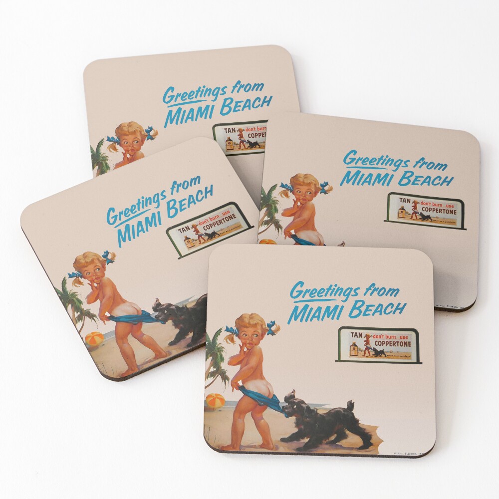 Item preview, Coasters (Set of 4) designed and sold by blackink-design.