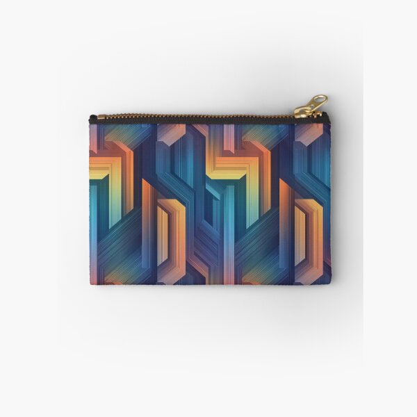 Item preview, Geometric Sunset - Summer 2025 design, irregular pattern 13 designed and sold by WorldByEsi.