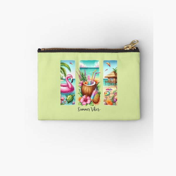 Item preview, Summer Vibes Aesthetic tshirt, Tropical Watercolor Design shirt, summer outfit, cool summer vibes stickers designed and sold by beyond-canvas.