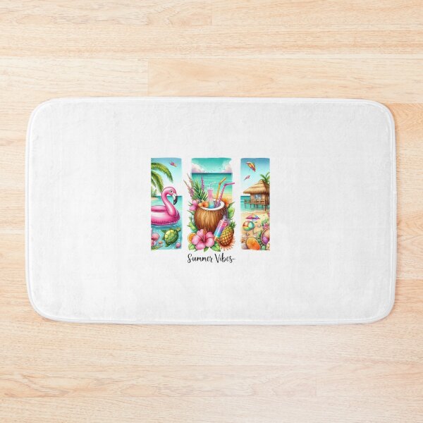 Item preview, Summer Vibes Aesthetic tshirt, Tropical Watercolor Design shirt, summer outfit, cool summer vibes stickers designed and sold by beyond-canvas.