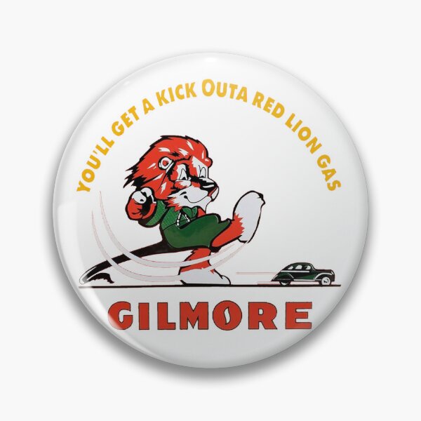 Item preview, Vintage Gilmore Lion Gasoline designed and sold by QuayTradingCo.