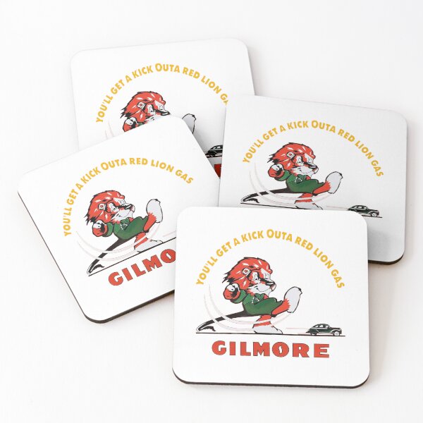 Artikelvorschau, Vintage Gilmore Lion Gasoline entworfen und verkauft von QuayTradingCo.