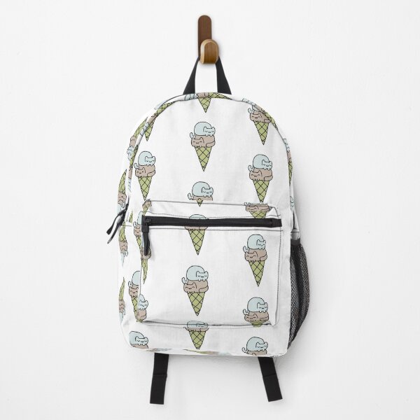Item preview, Cat Ice Cream Sticker – Cute Kawaii Dessert Cats designed and sold by Doctor Michaela.