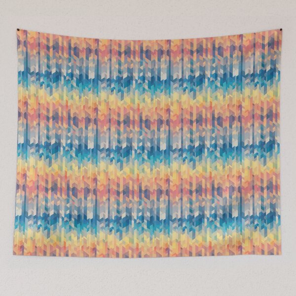 Item preview, Sunset - Summer 2025 design, irregular pattern 11 designed and sold by WorldByEsi.