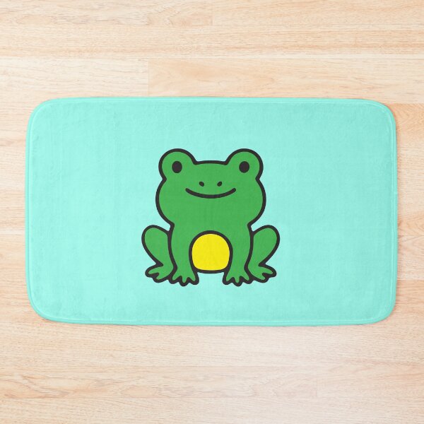 Item preview, Flip the Frog - Adorable Kawaii Frog designed and sold by PatchAndPetal.