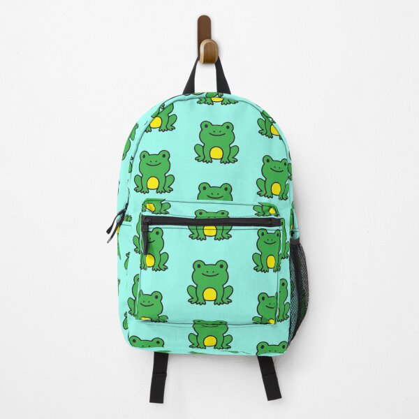 Item preview, Flip the Frog - Adorable Kawaii Frog designed and sold by PatchAndPetal.