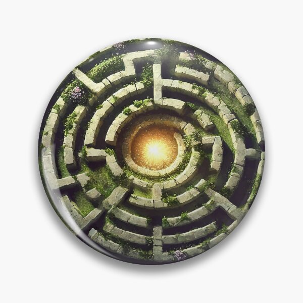 Artikelvorschau, Das Labyrinth: Pfad der Komplexität und Offenbarung entworfen und verkauft von AbstractAnom.