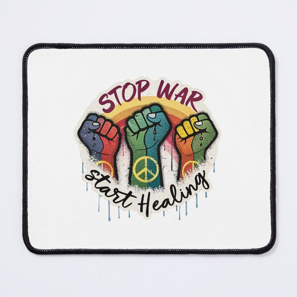 Item preview, Stop war Start Healing  designed and sold by Lucky 777.