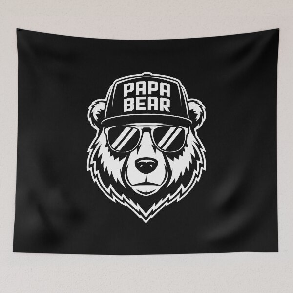 Item preview, Papa Father's Day Bear Gift Family Parents designed and sold by Svenniibee.