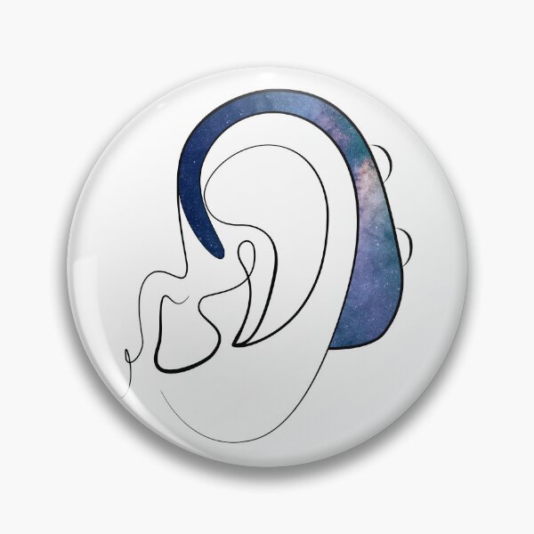 Item preview, Copy of Hearing Aid Line Art with Blue Sky and Clouds designed and sold by spooniecentral.
