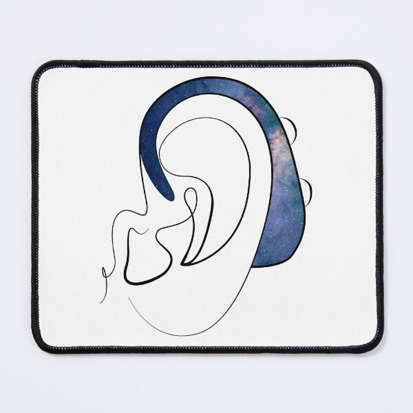 Item preview, Copy of Hearing Aid Line Art with Blue Sky and Clouds designed and sold by spooniecentral.