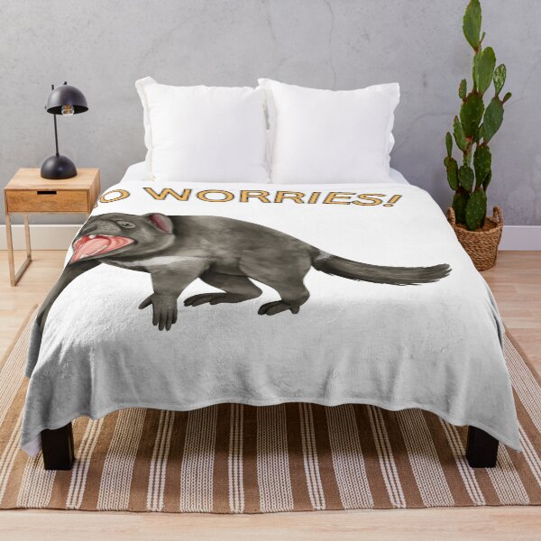 Item preview, No Worries! – Screaming Tasmanian Devil  designed and sold by LifeArt24.