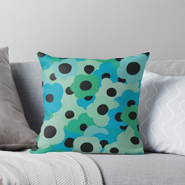 Item preview, Black Eyed Susan - in Blue and Green designed and sold by Artlizzard.