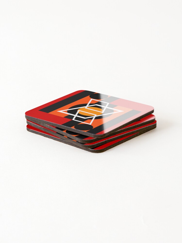 Thumbnail 4 of 5, Coasters (Set of 4), Spatial Ratio designed and sold by RGSMOOTHFINGER.