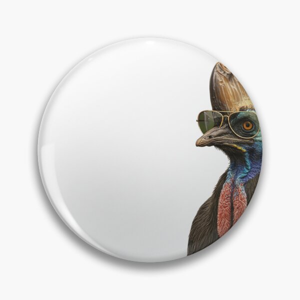Item preview, Cassowary Cool – Aviator Shades & Aussie Attitude  designed and sold by LifeArt24.