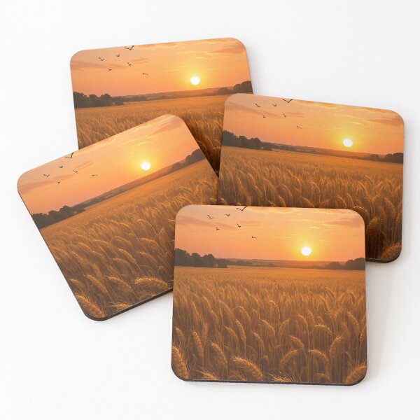 Item preview, The Harvest: Abundance at Sunset designed and sold by AbstractAnom.