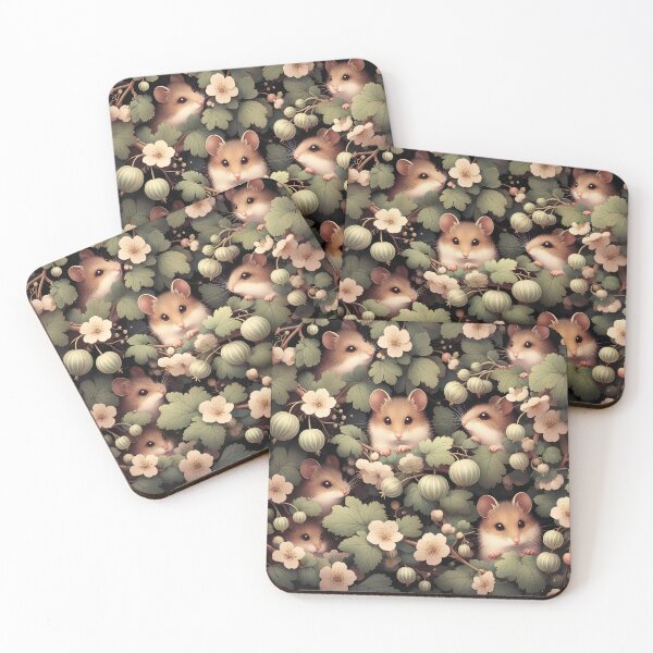 Item preview, Hamsters and gooseberries designed and sold by Art-Nouveau-Dsg.