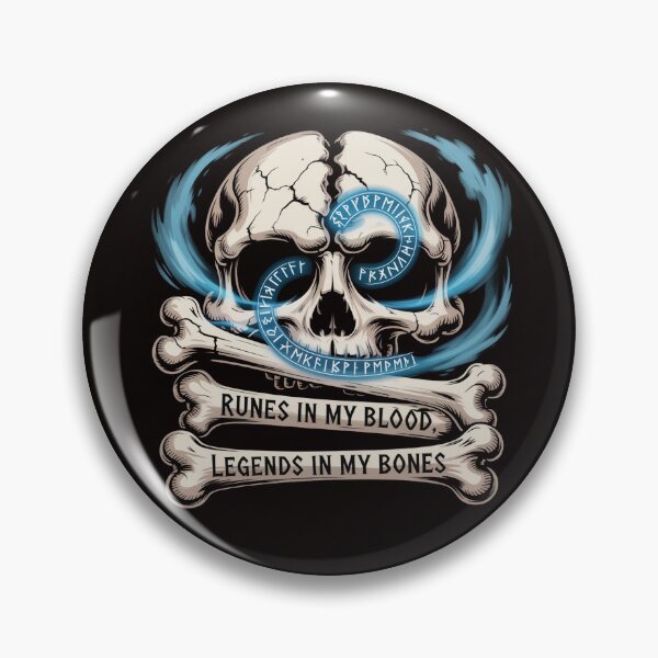 Item preview, Runes In My Blood Legends In My Bones – Mystical Runic Design designed and sold by Slavicsoul.