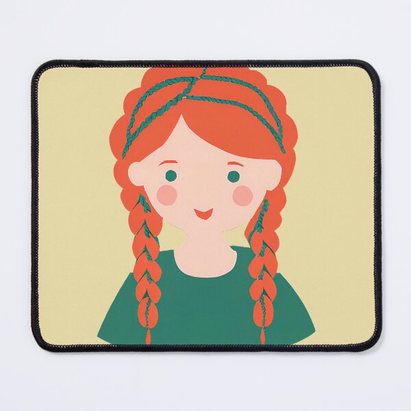 Item preview, Cute red headed girl designed and sold by seahorse crossing.