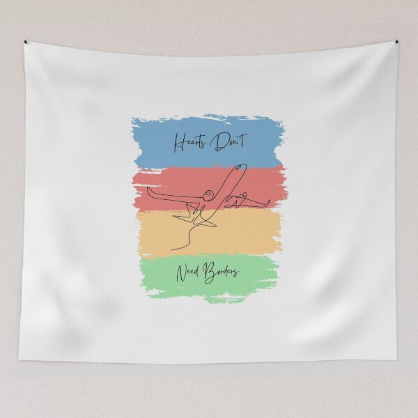 Item preview, Hearts Don't Need Borders designed and sold by Hearts Don't Need Borders.