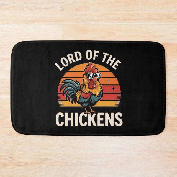 Item preview, Cool Rooster Lord of the Chickens Graphic designed and sold by love3617.