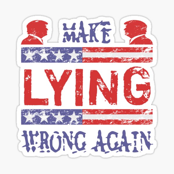 Item preview, Make Lying Wrong Again designed and sold by thepixelgarden.