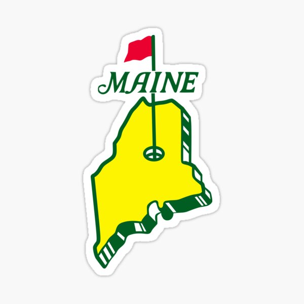Item preview, Maine Golf designed and sold by Magnolia Maps.