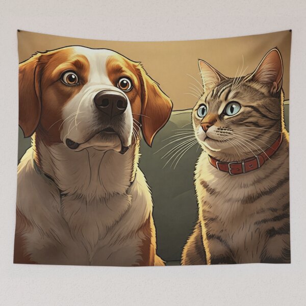 Item preview, Unlikely Companions designed and sold by buglevel.