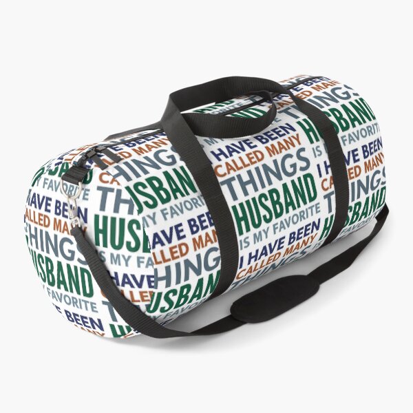 Item preview, Husband Is My Favorite – Bold Typography Design for Men designed and sold by TeeTimeTreasure.
