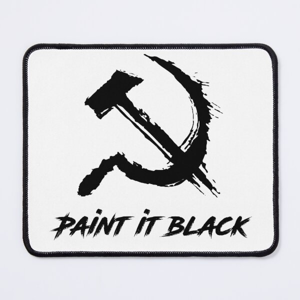 Item preview, Paint it Black Hammer & Sickle | Marxist Revolutionary Design for Stickers, Shirts & Hats | Anti-Capitalist Art | Proletariat Resistance Gear & Communist Apparel designed and sold by RevolutionToday.