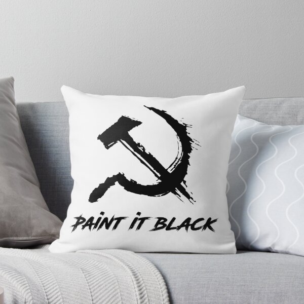 Item preview, Paint it Black Hammer & Sickle | Marxist Revolutionary Design for Stickers, Shirts & Hats | Anti-Capitalist Art | Proletariat Resistance Gear & Communist Apparel designed and sold by RevolutionToday.