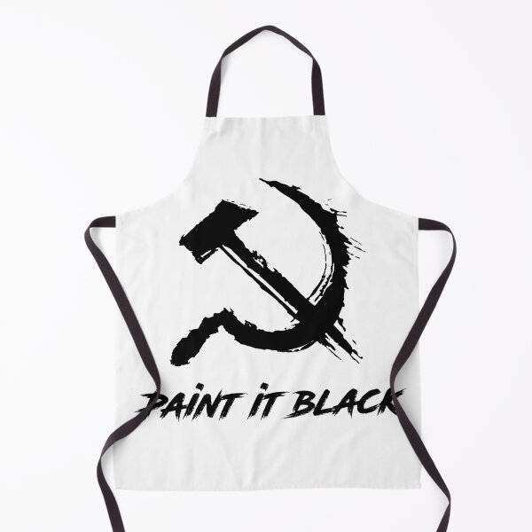 Item preview, Paint it Black Hammer & Sickle | Marxist Revolutionary Design for Stickers, Shirts & Hats | Anti-Capitalist Art | Proletariat Resistance Gear & Communist Apparel designed and sold by RevolutionToday.