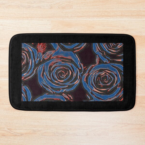 Item preview, Stylized Blue Roses by ElitebyElise designed and sold by ElitebyElise.