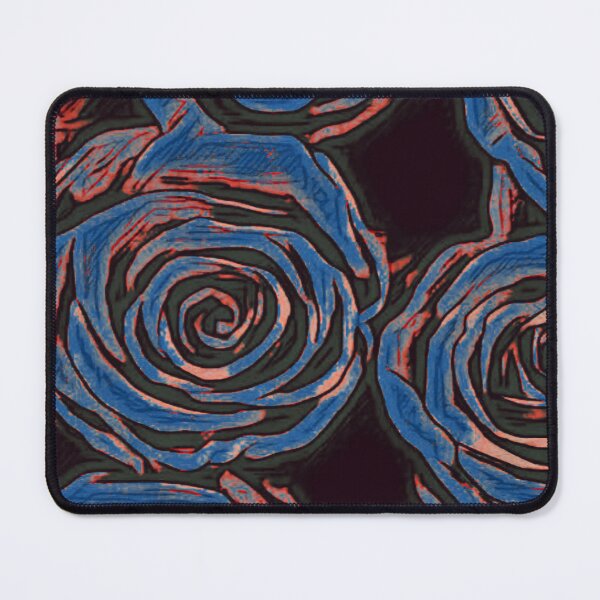 Item preview, Stylized Blue Roses by ElitebyElise designed and sold by ElitebyElise.