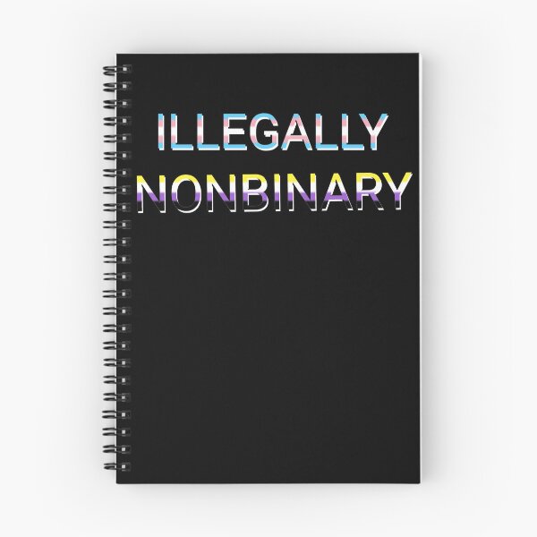 Item preview, Illegally Nonbinary  designed and sold by Secret170193.