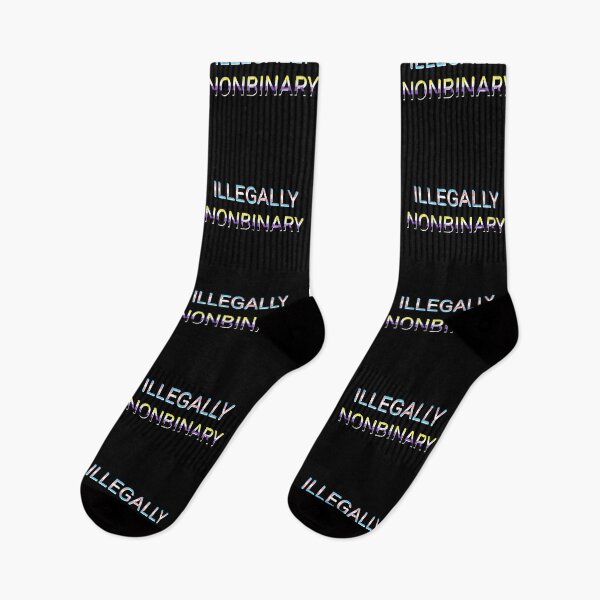 Item preview, Illegally Nonbinary  designed and sold by Secret170193.