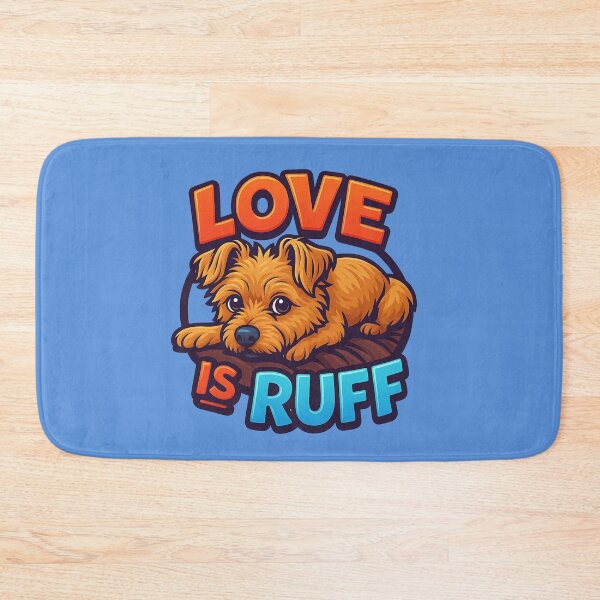 Item preview, Love is Ruff designed and sold by DopamineBee.