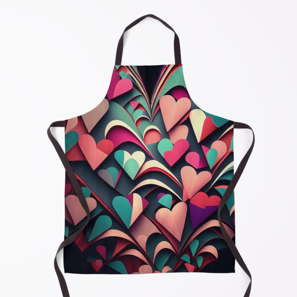 Item preview, Colorful Heart Burst Pattern designed and sold by ShadowAndSlate.