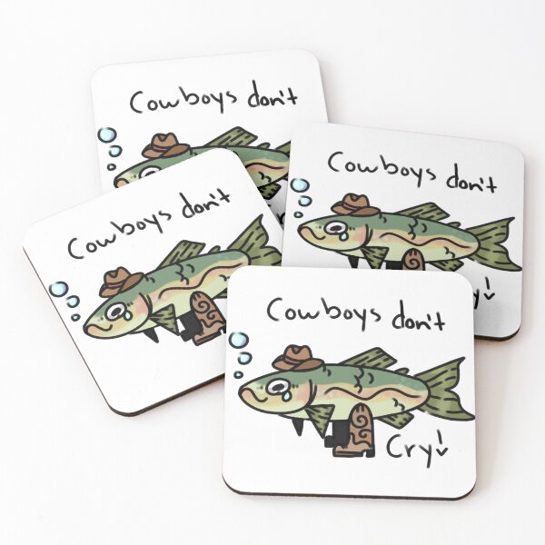 Item preview, Cowboys don’t cry designed and sold by Sheepishmoth.