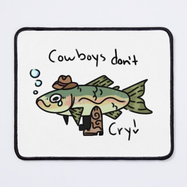 Item preview, Cowboys don’t cry designed and sold by Sheepishmoth.
