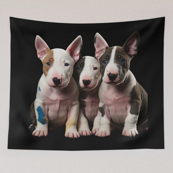 Item preview, Colorful Summary - English Bull Terrier Puppies 5 designed and sold by Reefmaniac.