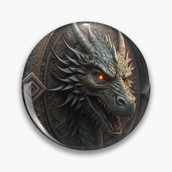 Item preview, Forged in Flame: The Runed Dragon of Dwarven Metal designed and sold by Melia-Store.