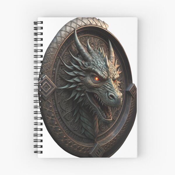 Item preview, Forged in Flame: The Runed Dragon of Dwarven Metal designed and sold by Melia-Store.