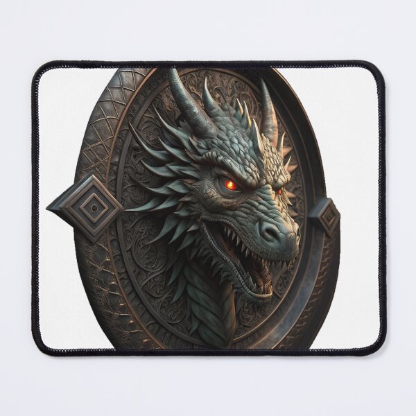 Item preview, Forged in Flame: The Runed Dragon of Dwarven Metal designed and sold by Melia-Store.