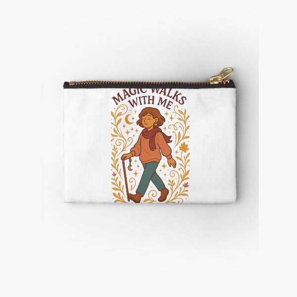 Item preview, Magic Walks With Me – Whimsical Empowerment Illustration designed and sold by Lacritsa .