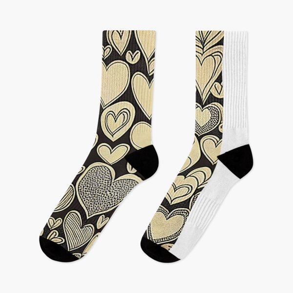 Item preview, Intricate Vintage Heart Medley Pattern designed and sold by ShadowAndSlate.